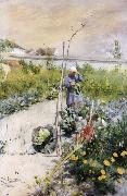 Carl Larsson IN Kokstradgarden oil painting reproduction